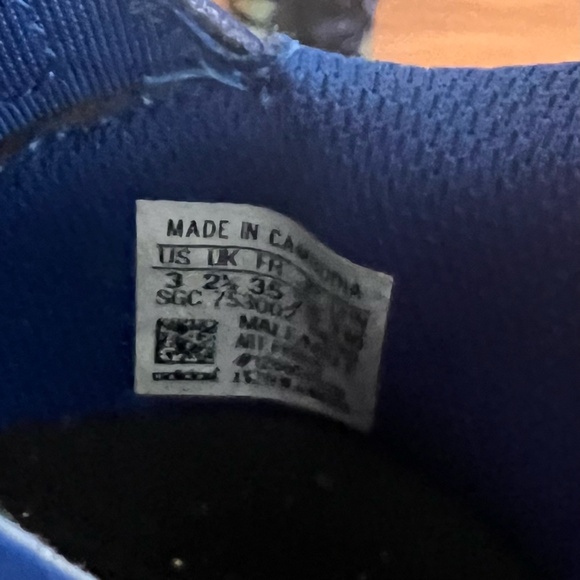 Adidas Nemeziz FxG Junior 'Royal Blue/Solar Yellow' Soccer Cleats Size 3 - Picture 6 of 6